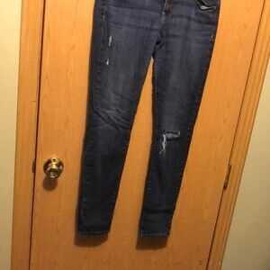American eagle stretch size 8 jeggings blue denim
